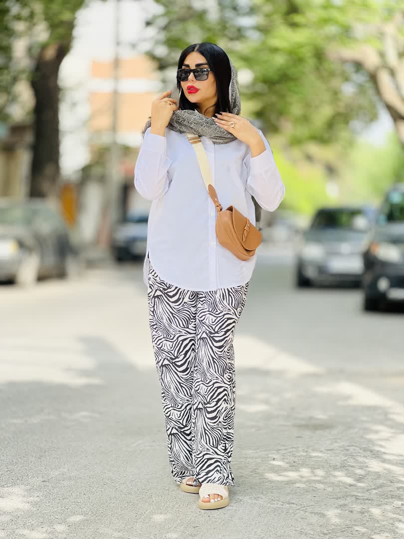 شلوار فلور آذین 2603